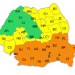 harta Romaniei. Cod galben harta Romaniei. Cod galben