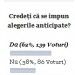 sondaj alegeri anticipate sondaj alegeri anticipate