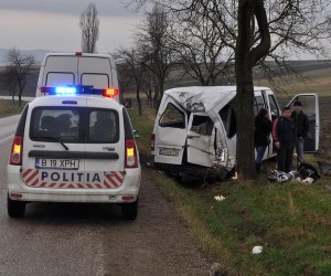 accident la intrare in Vladeni