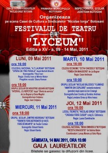 afis Lyceum 2011