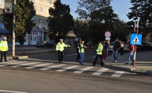 accident pe trecerea de pietoni de la Gara