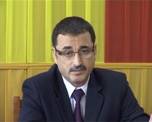 Şeful Inspectoratului Judeţean de Poliţie, comisarul şef Viorel Şerbănoiu