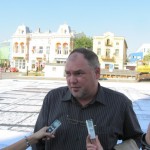 viceprimarul Catalin Alexa i-a inlesnit accesul pentru amplasarea lucrarii in parcarea Belv