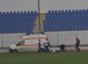 ambulanta la meciul FC Botosani- Viitorul Constanta