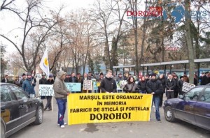 protest PRM la Dorohoi