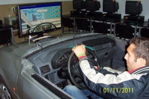 simulator auto Liceu Sendriceni