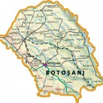 Harta judetului Botosani