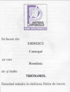 Partidul Poporului la Zilele Eminescu de la Botosani