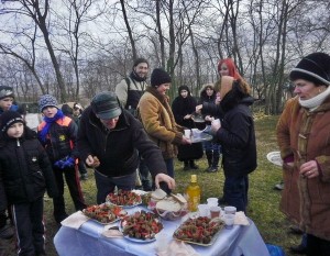 pelerinaj in satul Mihai Eminescu din comuna Gorbanesti- Botosani