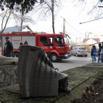 incendiu televizor