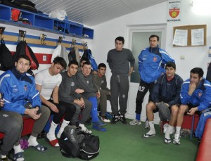 jucatorii FC Botosani in vestiar