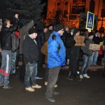 proteste antiBasescu la Botosani