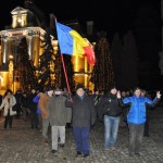 proteste in Piata Revolutiei din Botosani