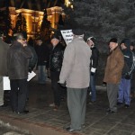 A patra zi de proteste la Botosani