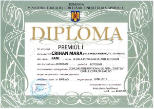 diploma Mara Crihan