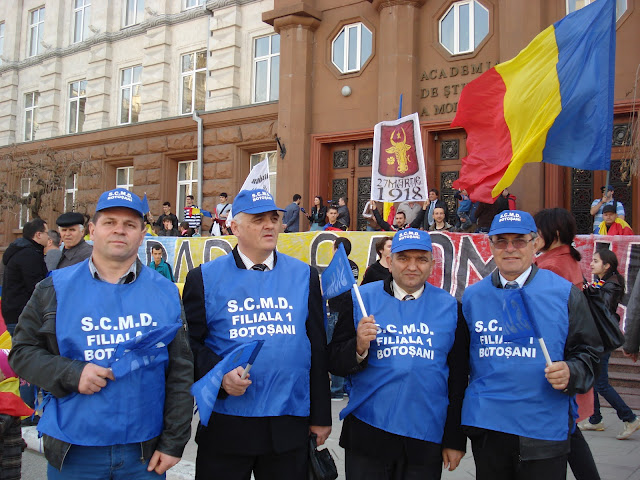 Cadre Militare botosanene la Chisinau