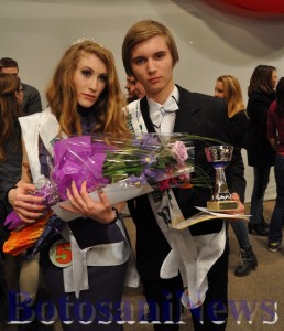 castigatori Miss Preuniversitaria Stefan Luchian, Stefana Chelaru si Mircea Rotariu