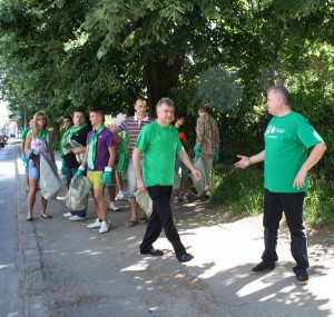 Flutur si Tabuleac actiune ecologizare