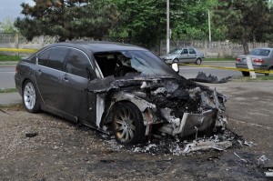 bmw ars pe Aleea Parcul Botosani