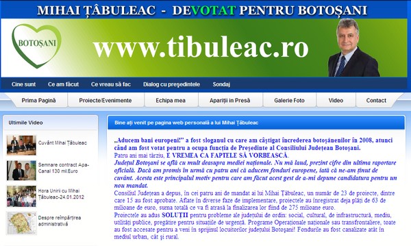 site Tibuleac