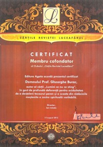 Certificat-Cofondator, Gh-Burac