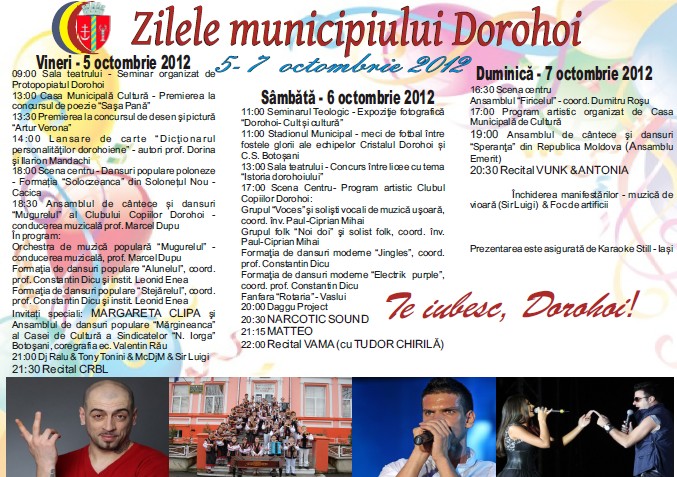 Zilele municipiului Dorohoi