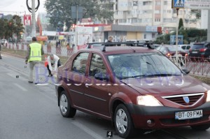 accident in fata la BRD Botosani