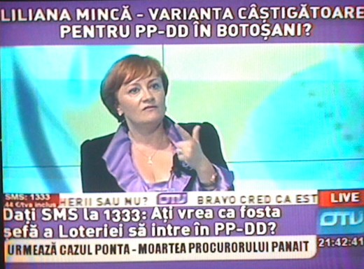 liliana Minca la OTV