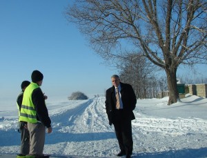 Inspectie Costica Macaleti pe drumurile din Botosani