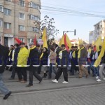 miting şi marş USL pe străzile Botoşanilor