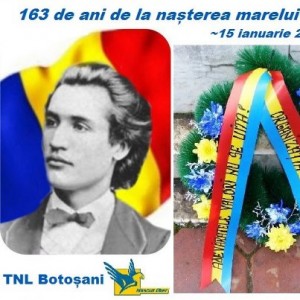 163 de ani de la nasterea lui Eminescu