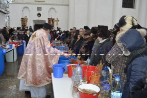 Boboteaza la Biserica Sfantul Ilie din Botosani