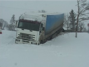 Tir in zapada la Botosani