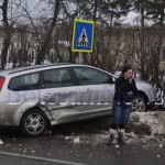 accident in intersectia de la scoala 1 Botosani