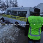 accident microbuz in fata ISU Botosani