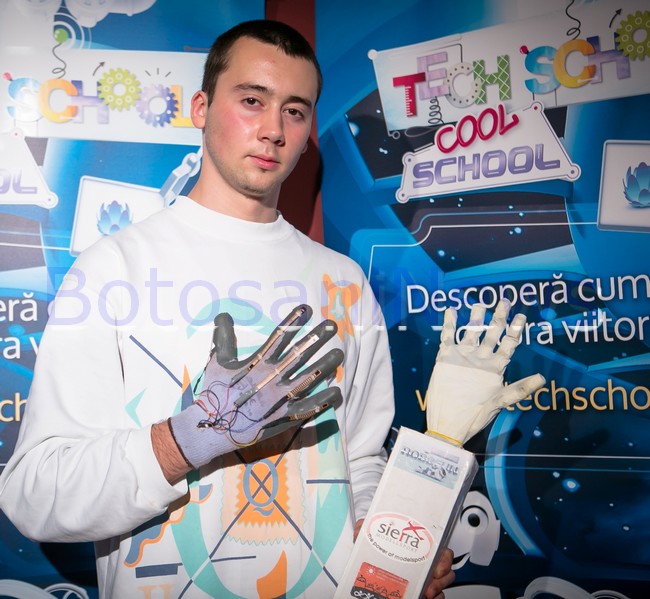 Constantin Voiniciuc, initiator proiect Robo Hand- Botoşani