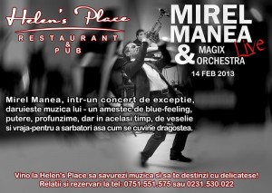 Mirel Manea şi Magix Orchestra la Helens Place