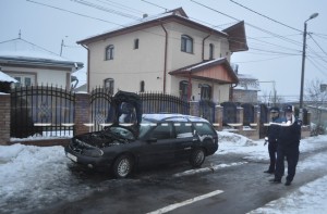 masina incendiata pe Petru Rares Botosani