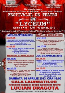 afis festival teatru