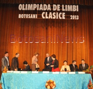 deschidere olimpiada de limbi clasice Botosani