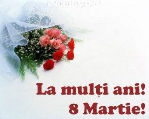 felicitare 8 Martie