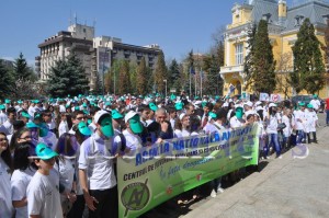 mars anti-drog la Botosani