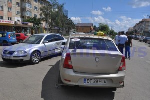 accident taxi la bazarul tati Botosani