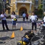 dragos hrituleac si tiberiu patras pe biciclete- Botosani