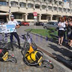 dragos hrituleac si tiberiu patras pe biciclete- Botosani