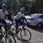 dragos hrituleac si tiberiu patras pe biciclete- Botosani