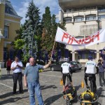 dragos hrituleac si tiberiu patras pe biciclete- Botosani