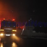 incendiu pe strada petru rares din Botosani