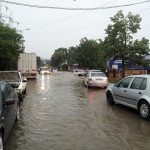 inundatii pe strada Pacea-Botosani