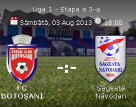 FC Botosani- Sageata Navodari